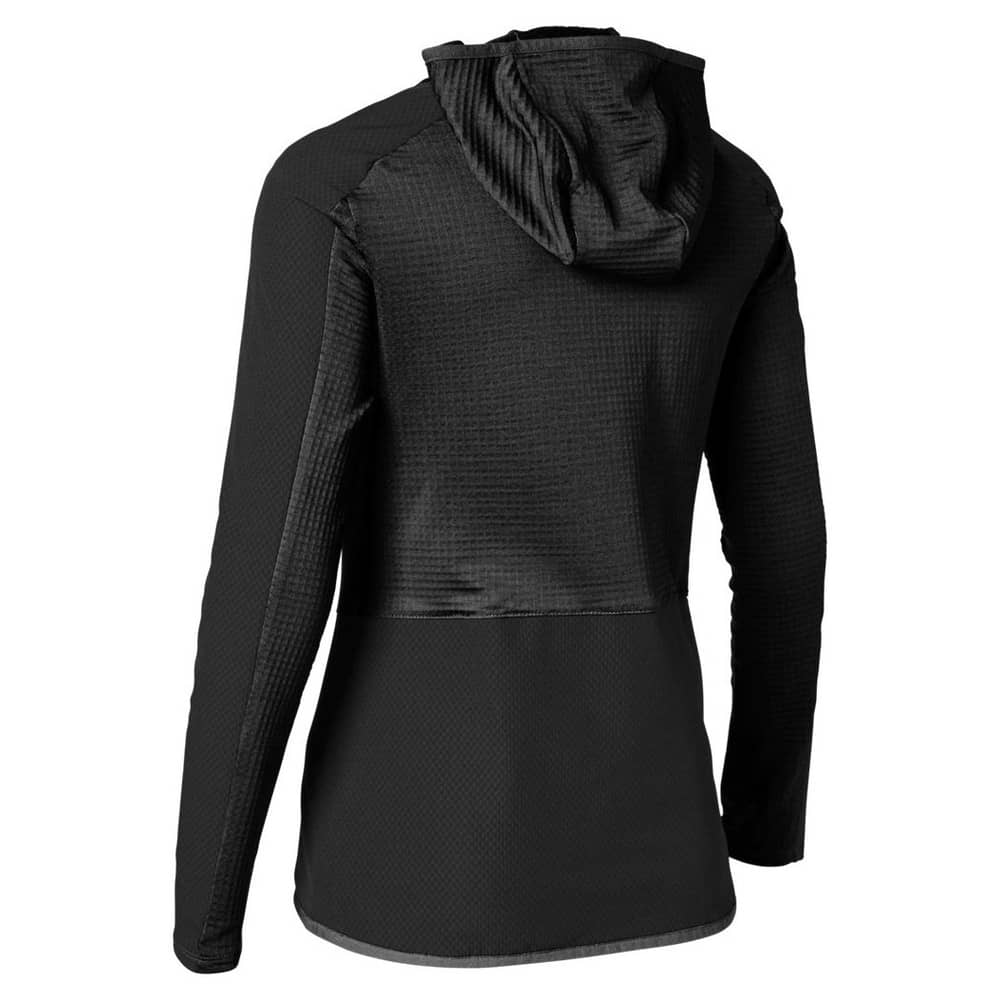 FOX DEFEND THERMO WOMEN'S HOODIE in Black - Image 2 of 2
