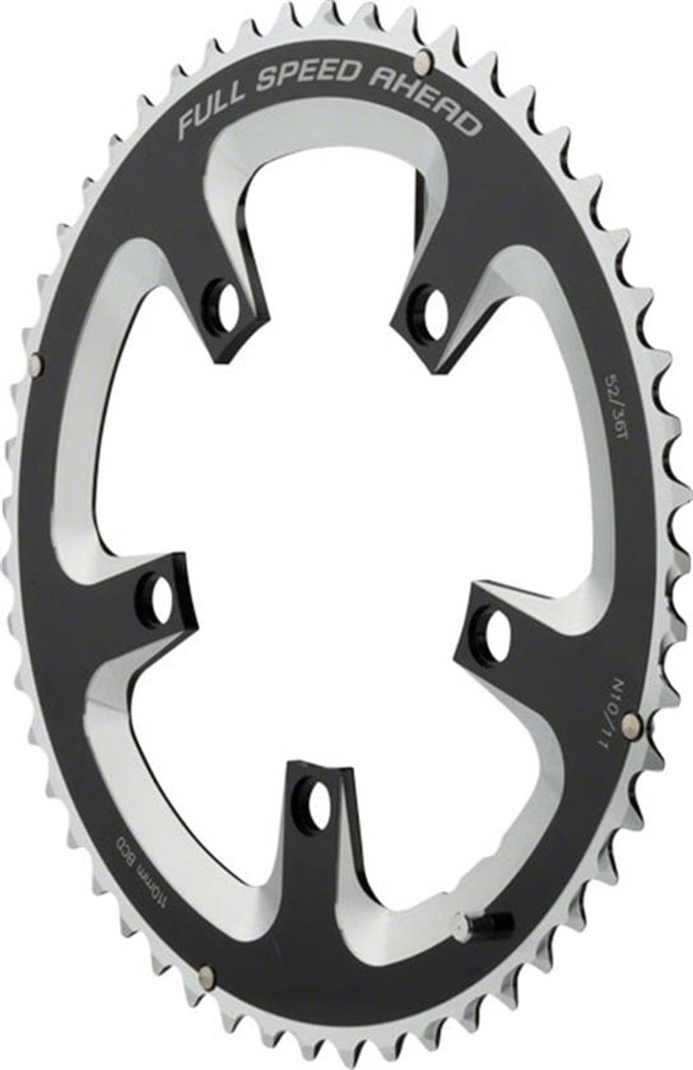 FSA Super Road N-10/11 Chainring in Black - Image 1 of 1