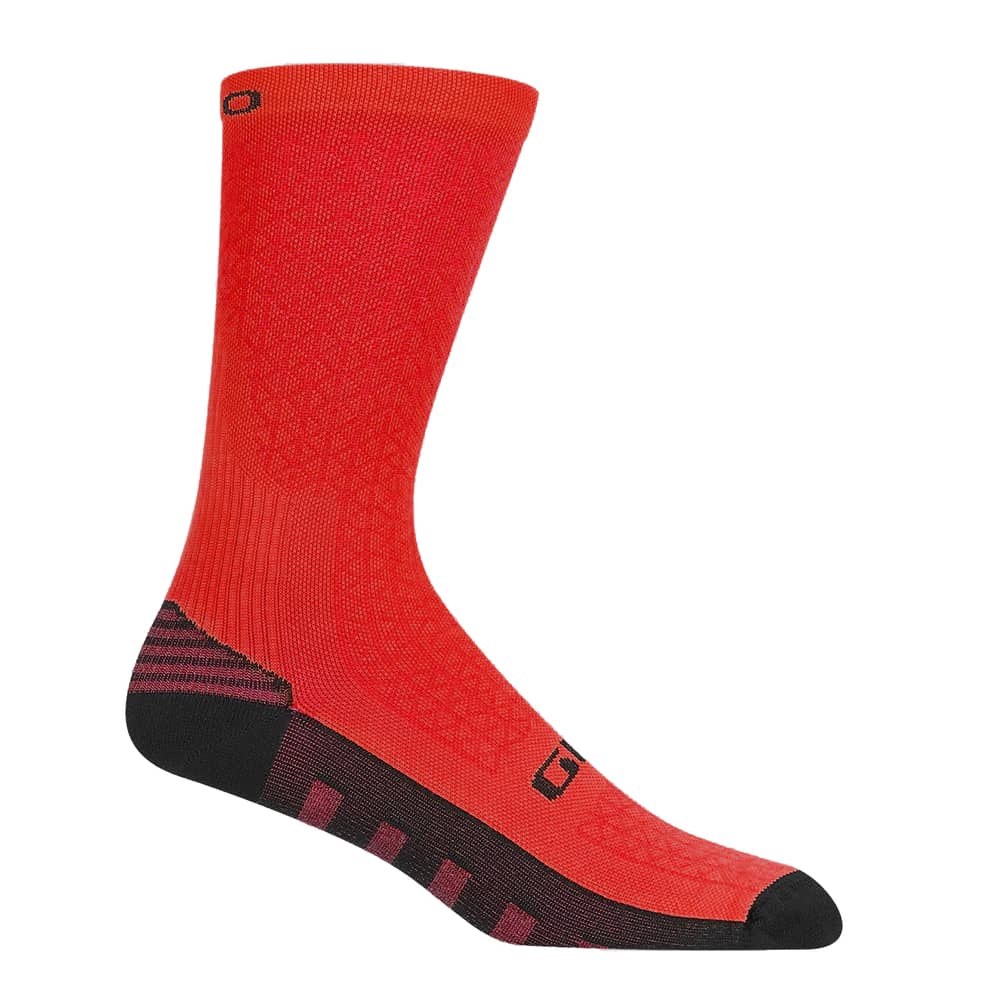 Giro HRc Grip Cycling Socks in Bright Red - Image 1 of 1