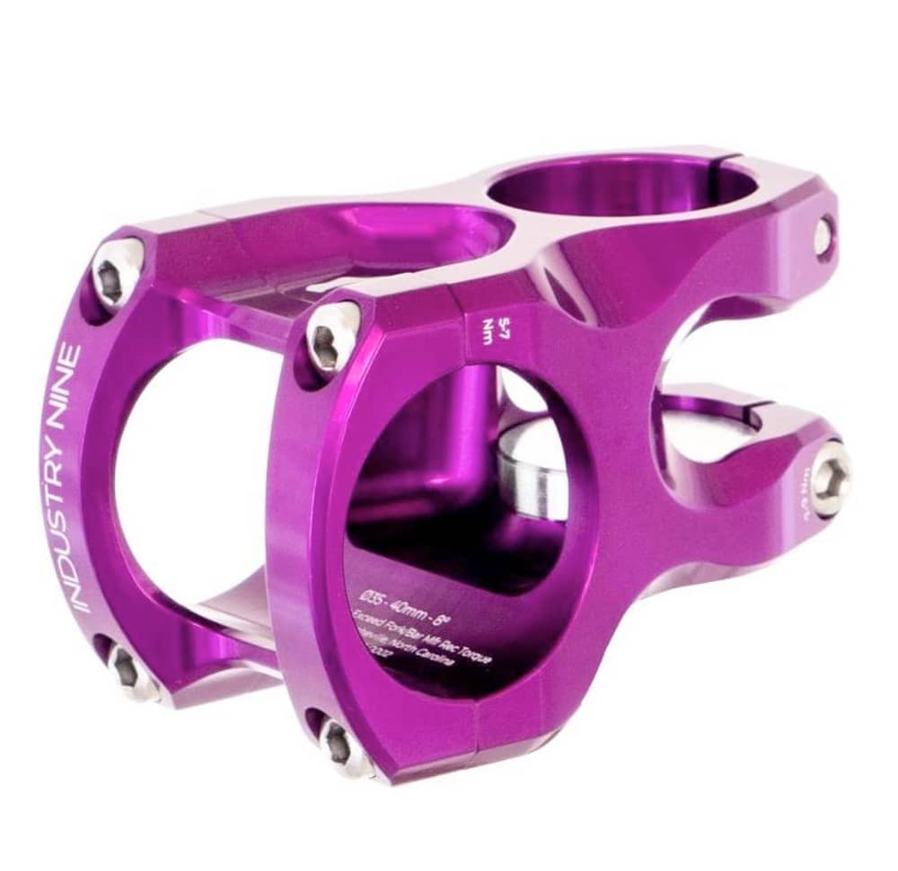 Industry Nine A35 Mountain Stem in Purple - Image 1 of 2