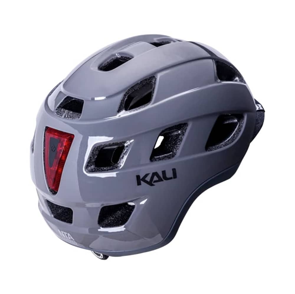 Kali Traffic Helmet in Solid Matte Titanium - Image 2 of 2