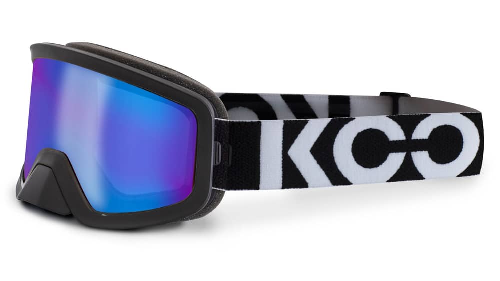 KOO Edge Goggles in Black/Blue Mirror Lens - Image 1 of 1