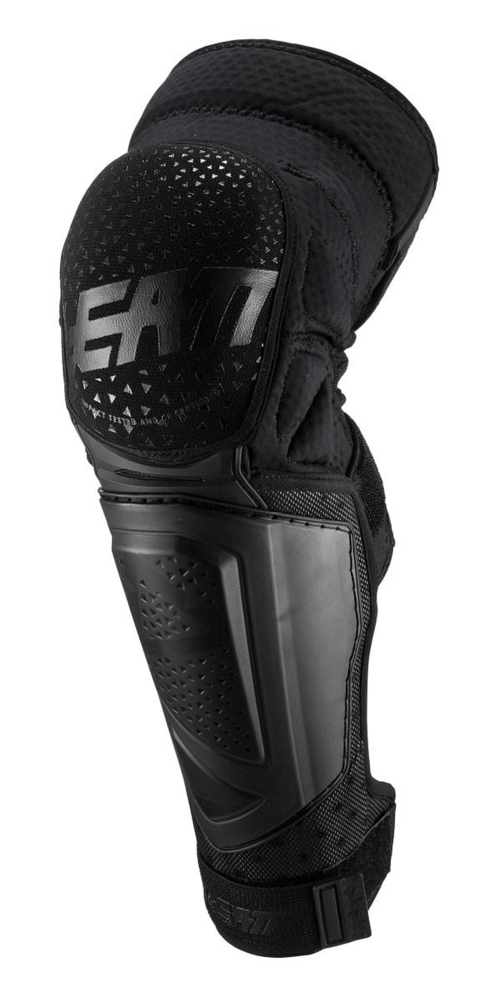 Leatt 3Df Hybrid Ext Knee & Shin Guard in Black - Image 3 of 3