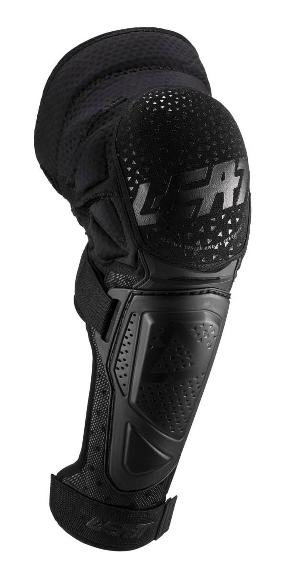 Leatt 3Df Hybrid Ext Knee & Shin Guard in Black - Image 2 of 3