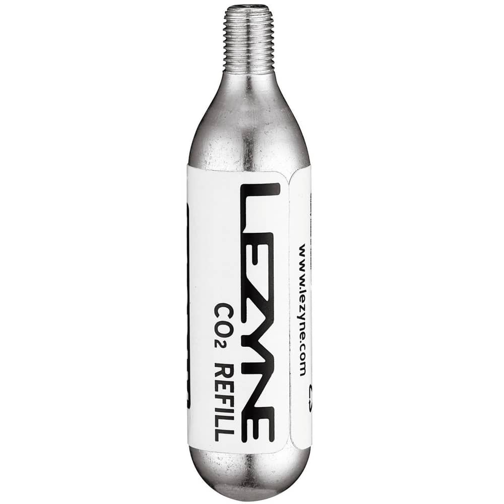 Lezyne 16G 5-Pack Co2 Refill Cartridges in Silver - Image 2 of 2