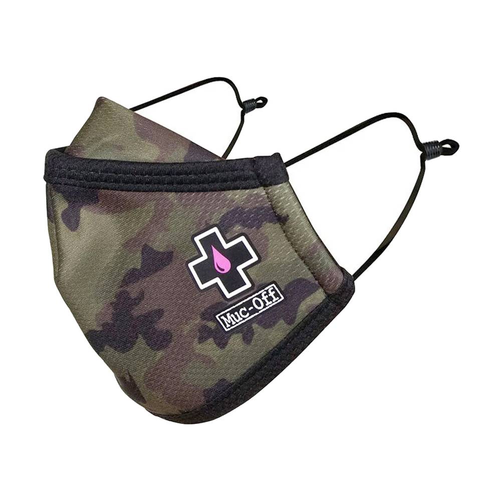 Muc-Off Reusable Kid Face Mask in Camo - Image 1 of 2
