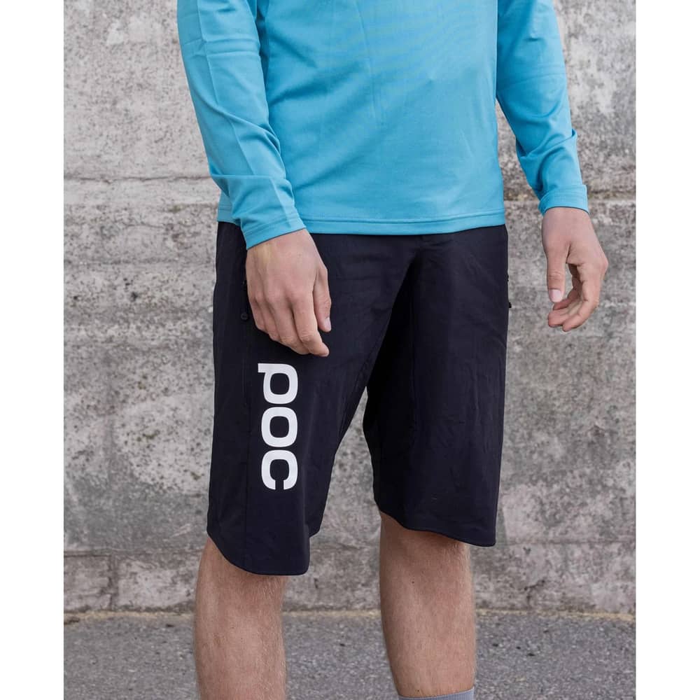 POC GUARDIAN AIR SHORTS in Black - Image 4 of 4
