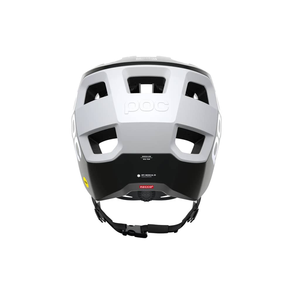 POC Kortal Race Mips Helmet in Black/White - Image 4 of 6