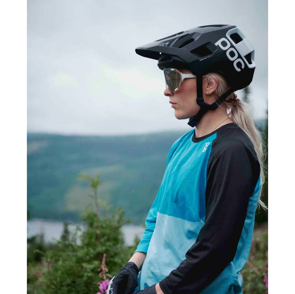 POC Kortal Race Mips Helmet in Black/White - Image 5 of 6