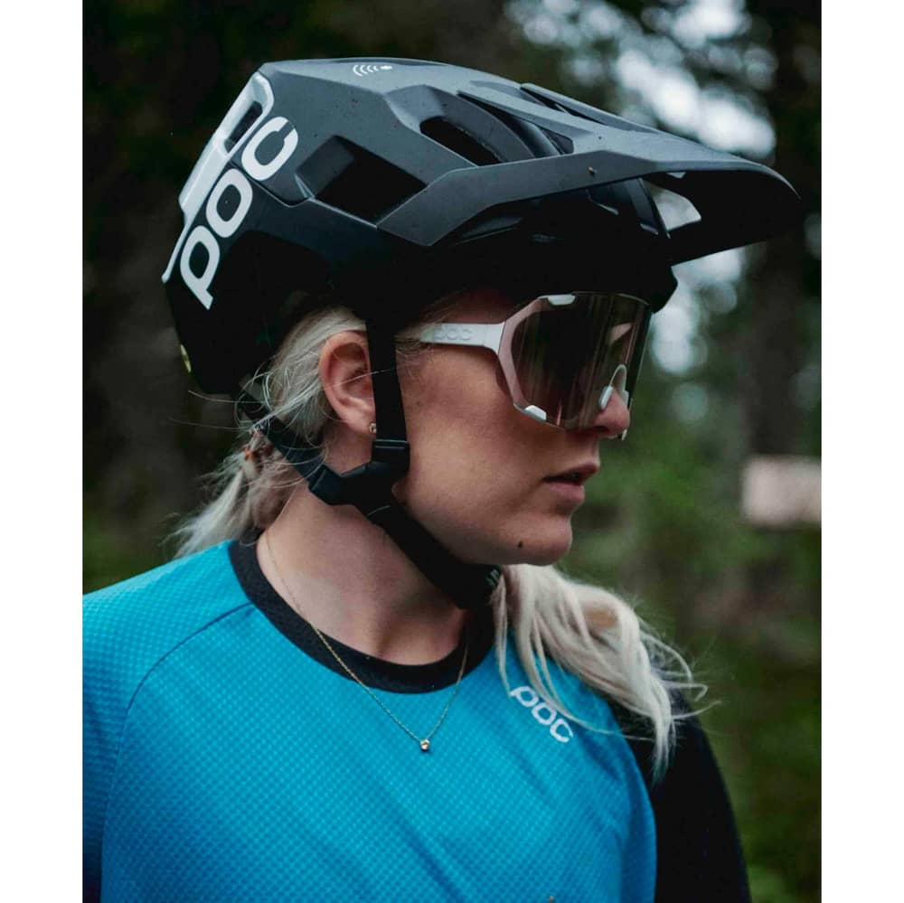 POC Kortal Race Mips Helmet in Black/White - Image 6 of 6