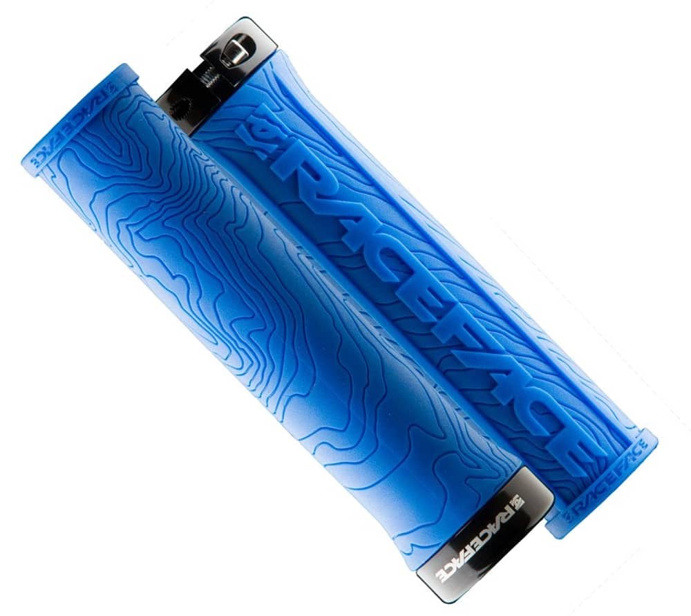 Race Face Half Nelson Lock on Grips in Blue - Image 1 of 1