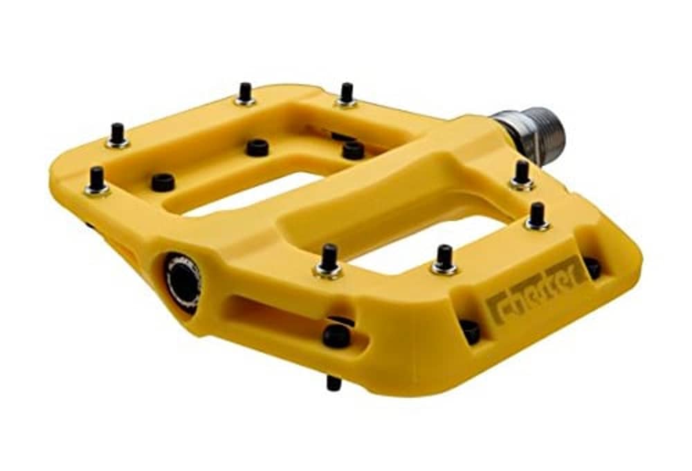 Race Face Chester Composite Flat Pedals in Yellow - Image 1 of 1