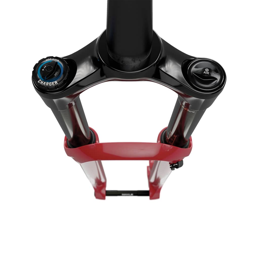 RockShox Lyrik Ultimate Charger 2.1 RC2 27.5 Fork 2021 in Red - Image 7 of 7