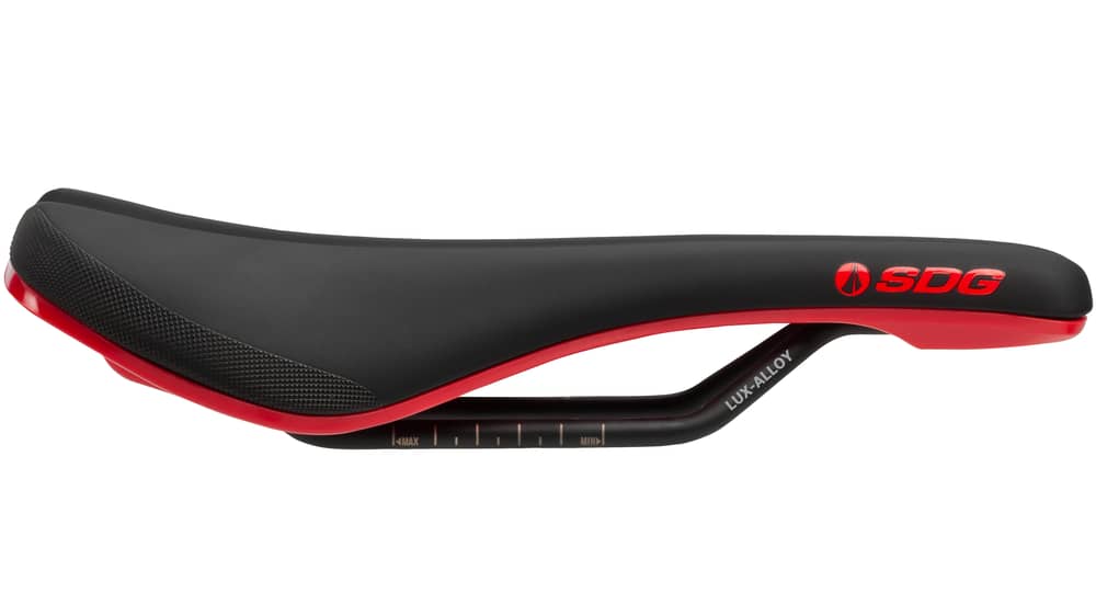 SDG Bel-Air V3 Lux-Alloy Saddle in Red - Image 2 of 3