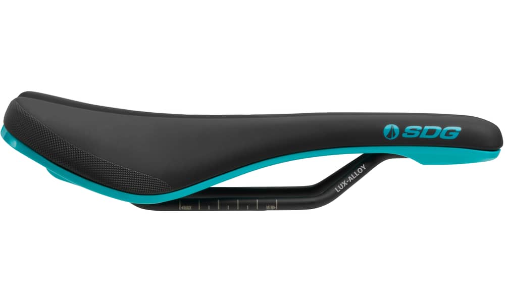 SDG Bel-Air V3 Lux-Alloy Saddle in Turquoise - Image 2 of 3