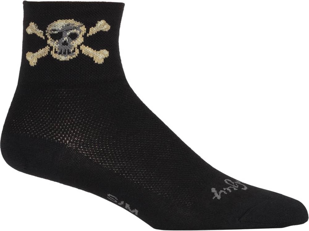 Sockguy Pirate Socks in Black - Image 1 of 1
