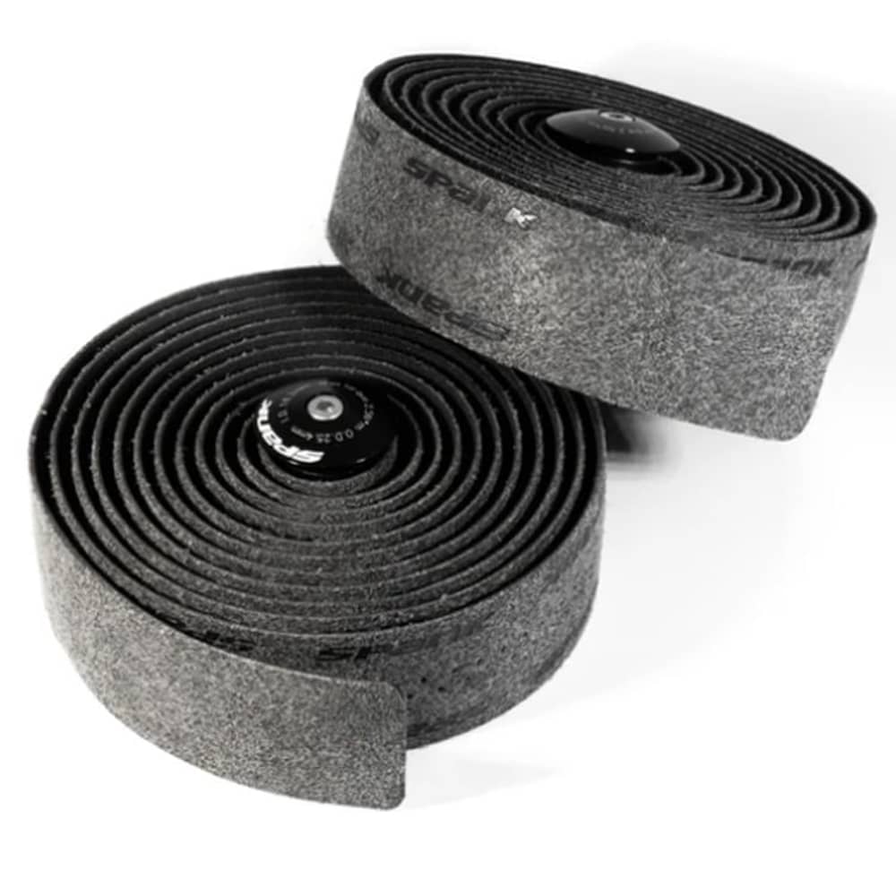 SPANK Gravel Drop Bar Tape, Gel Pad & Plug Kit in Black Flare - Image 2 of 7