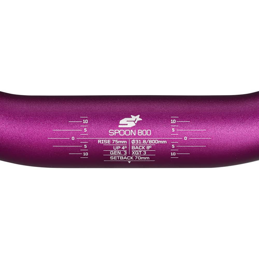 Spank Spoon 800 SkyScraper Handlebar in Purple - Image 2 of 2