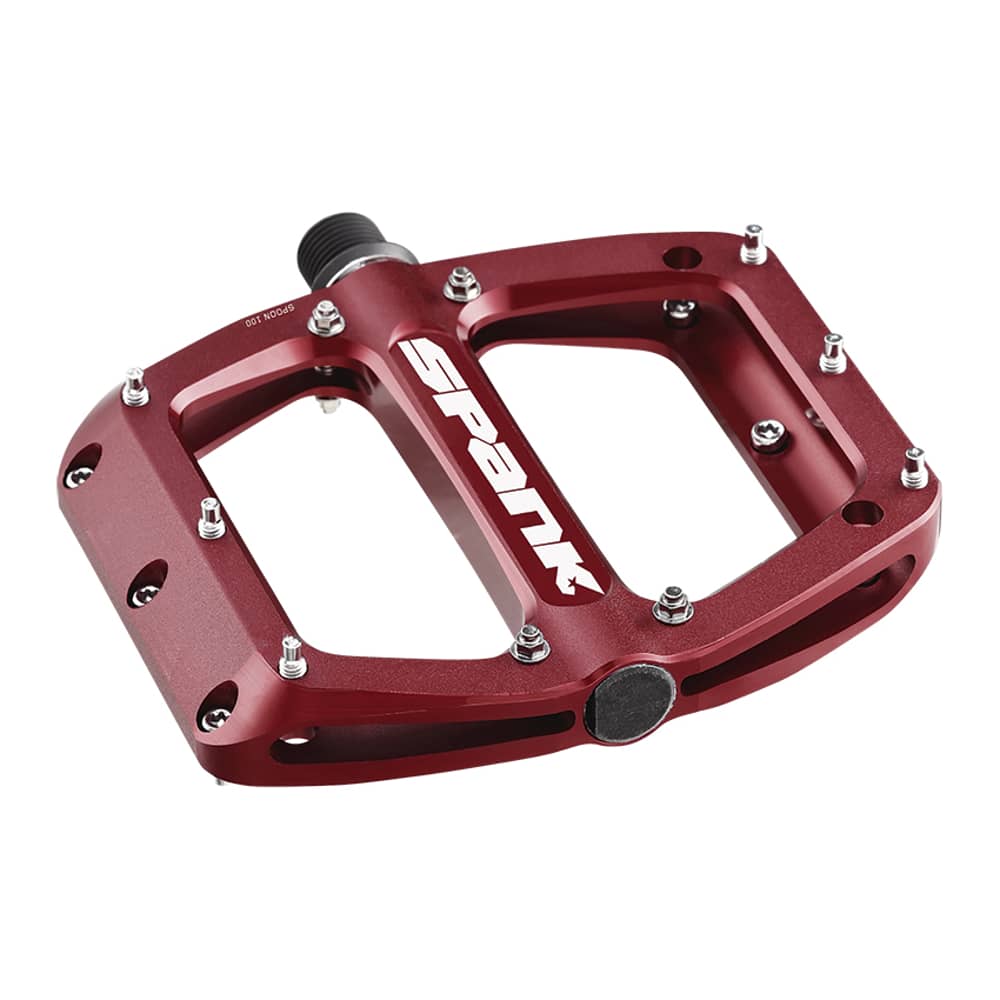 Spank Spoon100 Pedals in Red - Image 1 of 2