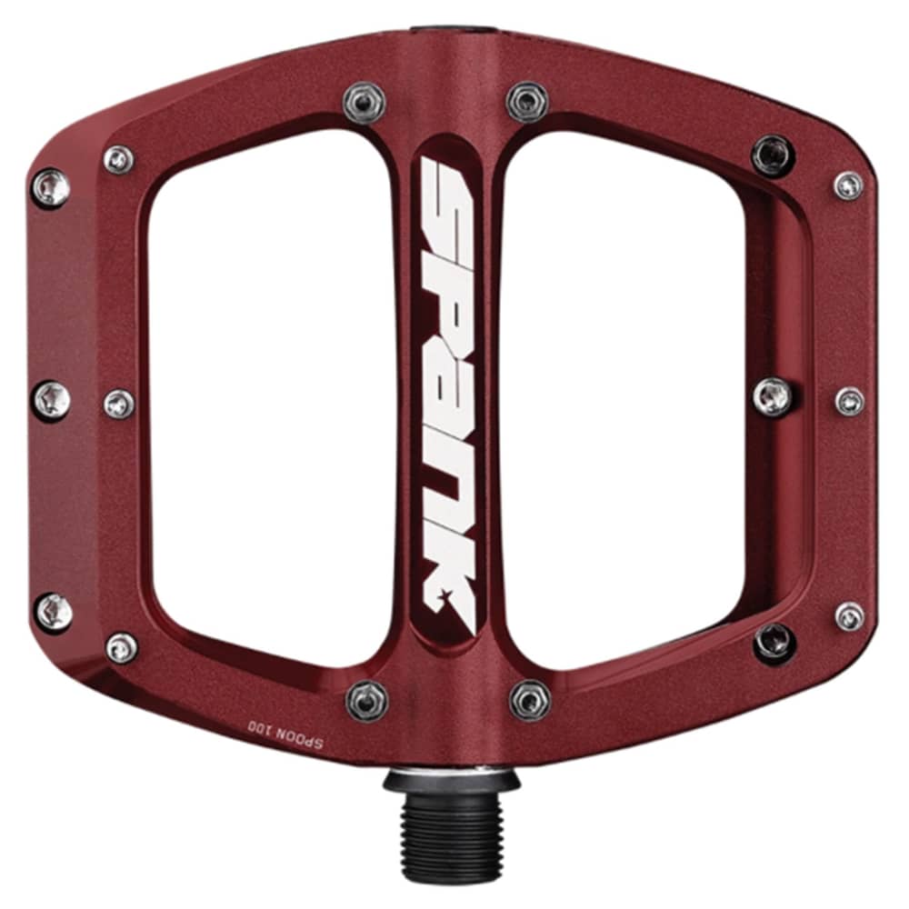Spank Spoon110 Pedals in Dark Red - Image 2 of 2