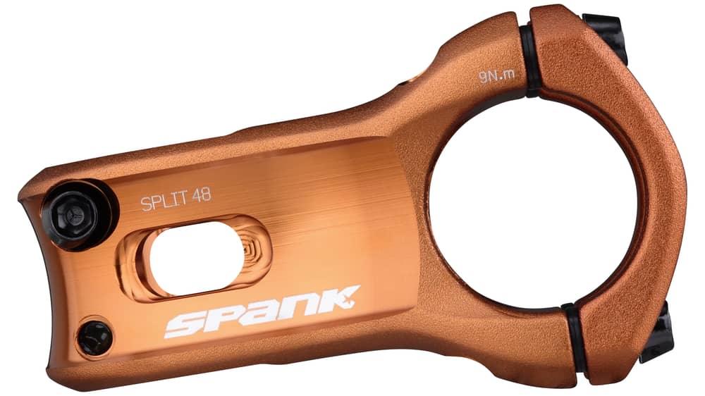 Spank Spank | Split Stem | Red | 48Mm, 31.8Mm Clamp | Aluminum