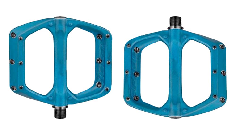 Spank Spoon Dc Platform Pedals in Blue - Image 1 of 1