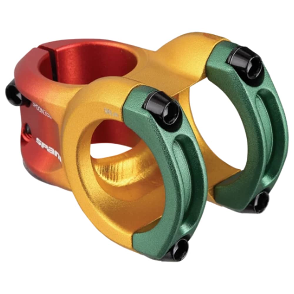 Spank | Spoon 31.8 Stem | Rasta | 33Mm | Aluminum