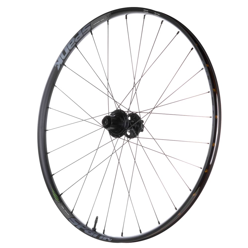 Spank | Flare 24 Oc Vibrocore 650B Wheel | Black | 28H, Rear, 12X135/142, Shimano Hg | Aluminum