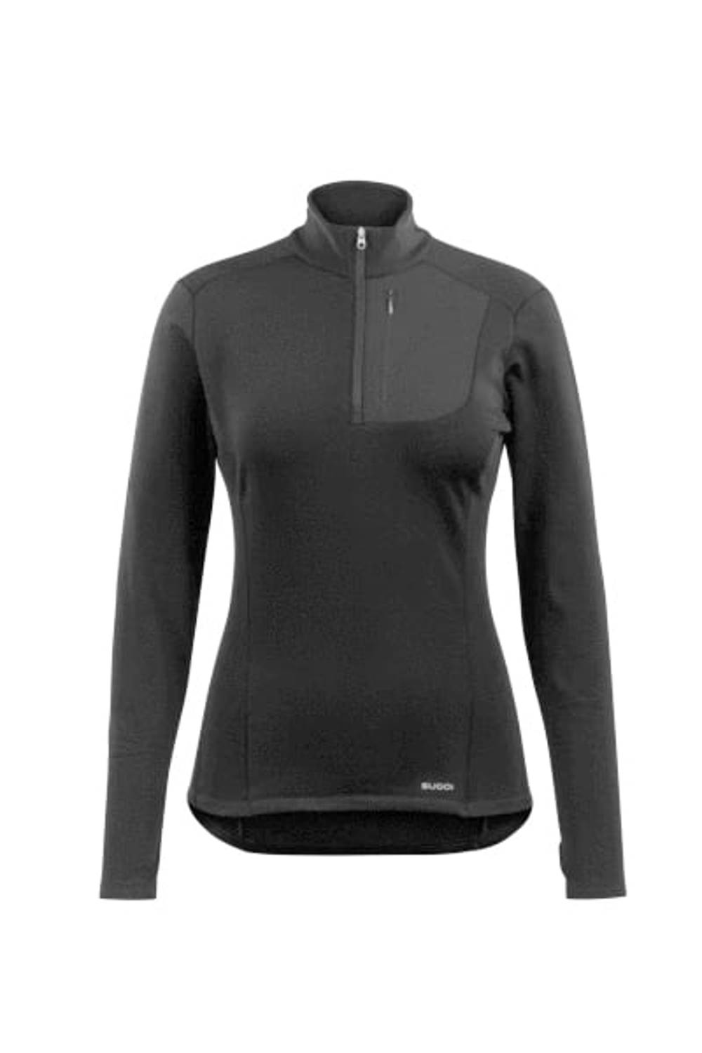 Sugoi Women's Midzero Zip Jersey in Black - Image 1 of 2