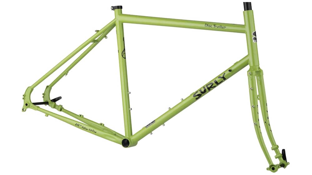 Surly Disc Trucker 26" Bike Frame in Pea Lime Soup - Image 1 of 1