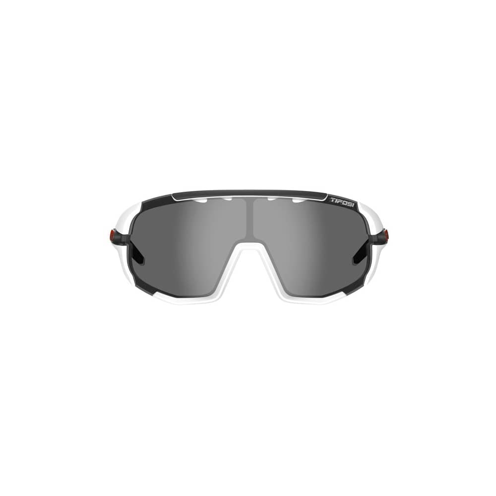 Tifosi Sledge Sunglasses in Matte White/Smoke/AC Red/Clear - Image 2 of 3