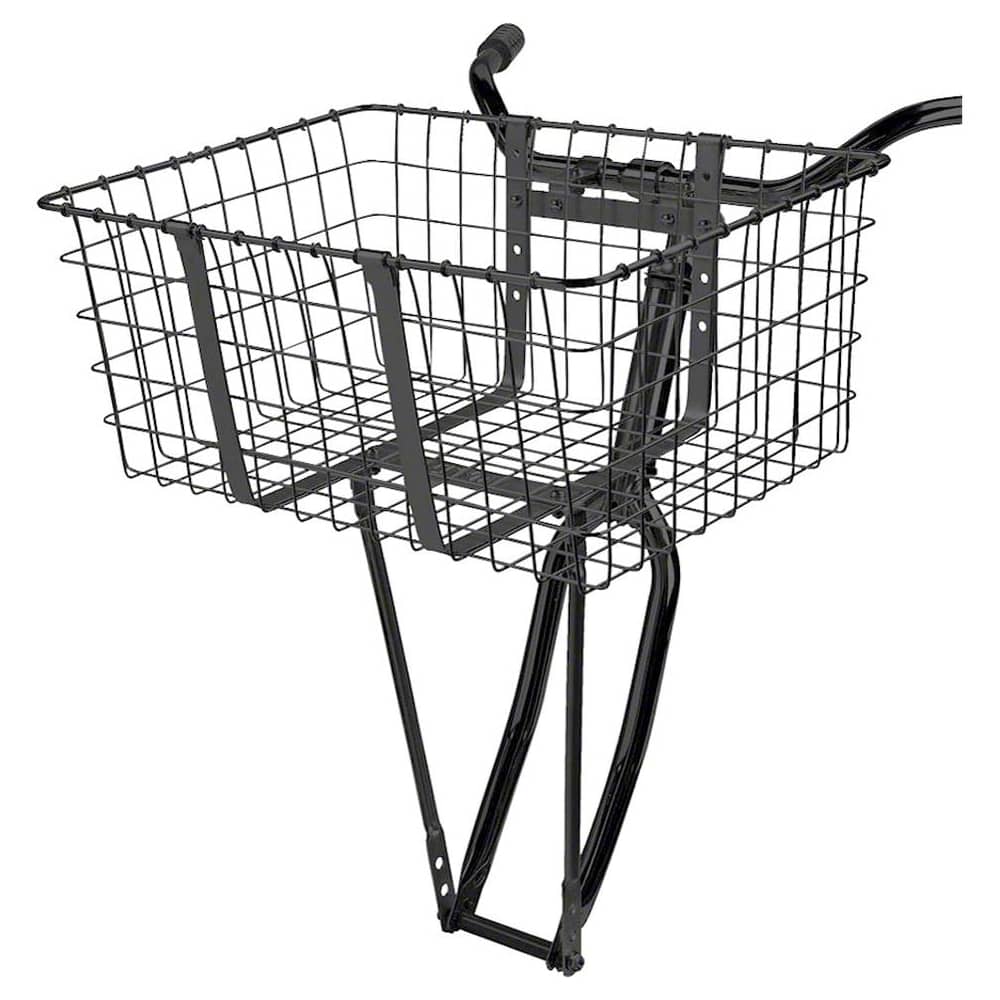 Wald 157Gb Front Giant Delivery Basket in Gloss Black - Image 2 of 2