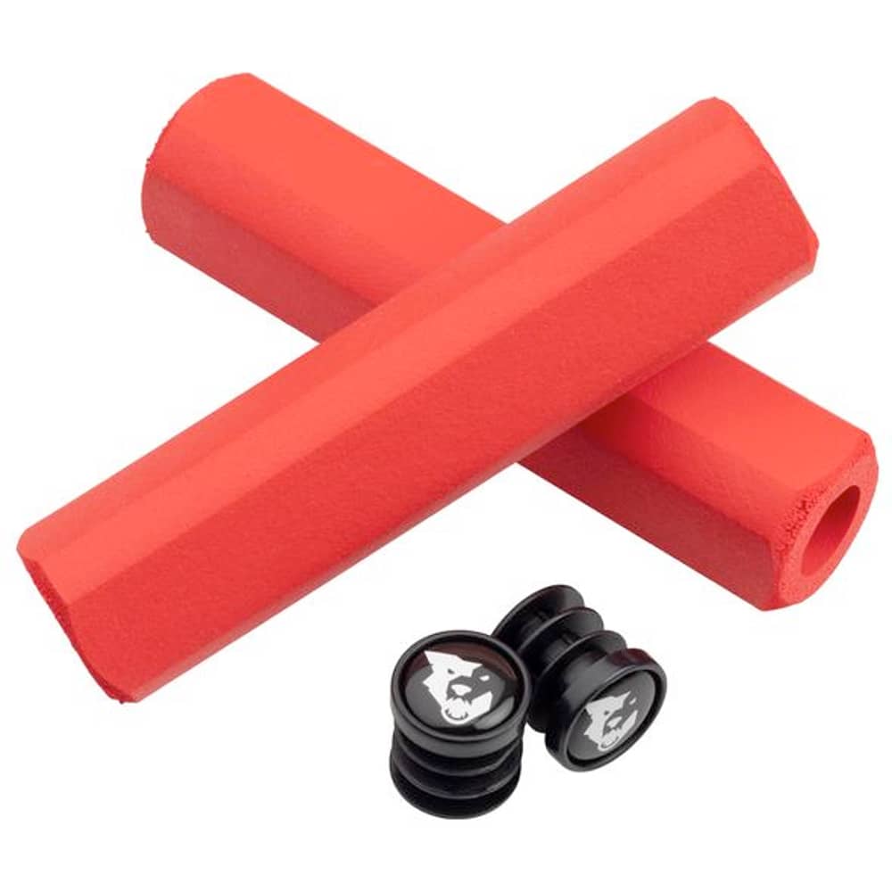 Wolf Tooth Components | Fat Paw Cam Grips | Red | 9.5Mm