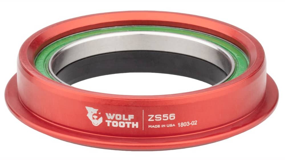 Wolf Tooth Components | Precision Zs Lower Headset | Red | Zs56/40, Lower