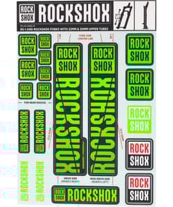 RockShox Fork Decal Kit