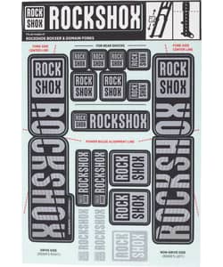 RockShox Fork Decal Kit