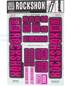 RockShox Fork Decal Kit
