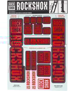 RockShox Fork Decal Kit
