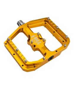 Burgtec | Penthouse Flat Mk5 B-Rage Edition Pedals Gold | Aluminum