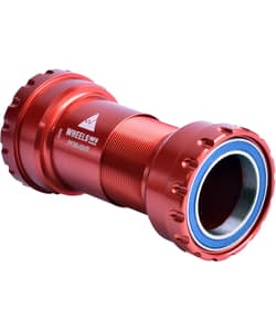Wheels Manufacturing | Pf30 Outboard Bottom Bracket Pf30, 30Mm Spindle, Abec-3, Red