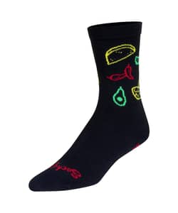 SockGuy Taco Life Crew Sock - 6"