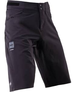 Leatt | Shorts Mtb Trail 2.0 Men's | Size Large In Ghost Black | Polyester