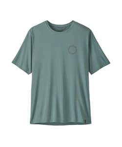 Patagonia Men's Cap Cool Daily Shirt - Spoke Stencil