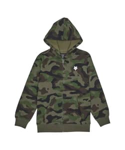 FOX YTH CAMO FLC ZIP
