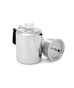 GSI Outdoors Glacier Coffee Percolator - Silicone Handle