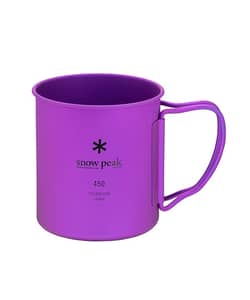 Snow Peak Ti Single 450 Anodized Cup