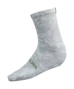 Endura Grid Floral Ltd Print Sock