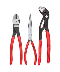 Knipex Universal Plier Set with Cobra Plier, 3-Piece