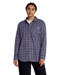 TNF Women's Mountain Falls Flannel Button-Down L/S Shirt