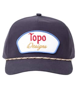 Topo Designs Draft Twill Rope Cap